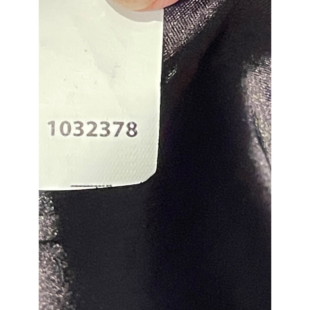 Lela Rose x Lane Bryant - High Low Skirt Black/Silver Cotton Blend Zip - Sz. 24 - Picture 9 of 11